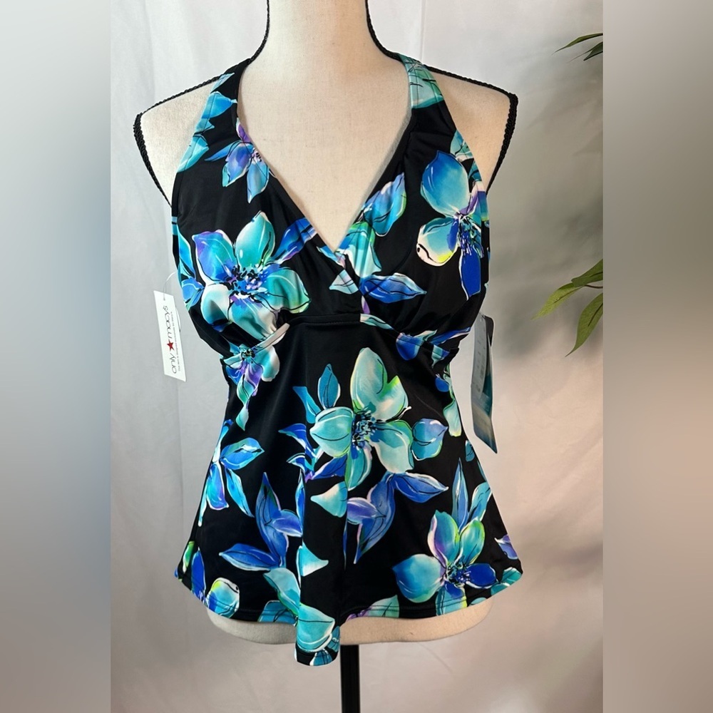 Caribbean Joe Blue One Piece Swimwear ๐ดโ๏ธ - Picture 7 of 13